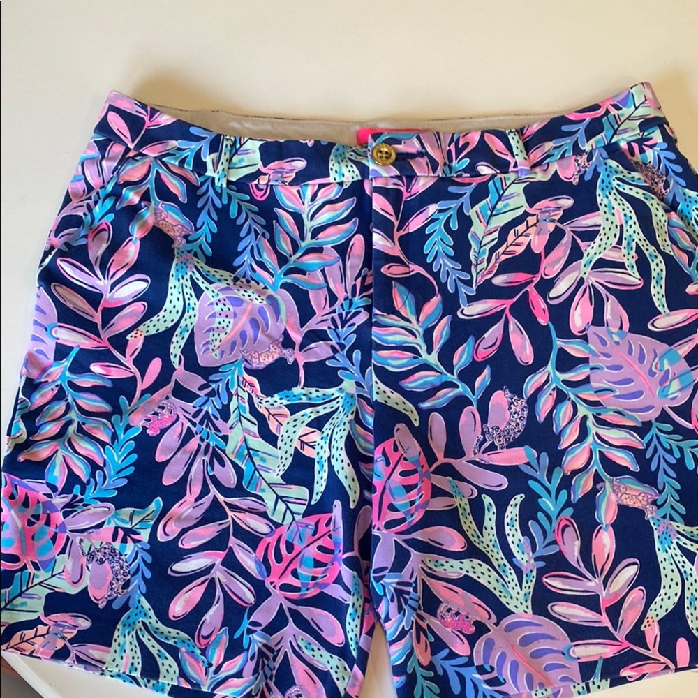 Lilly Pulitzer Natia Shorts Size 16